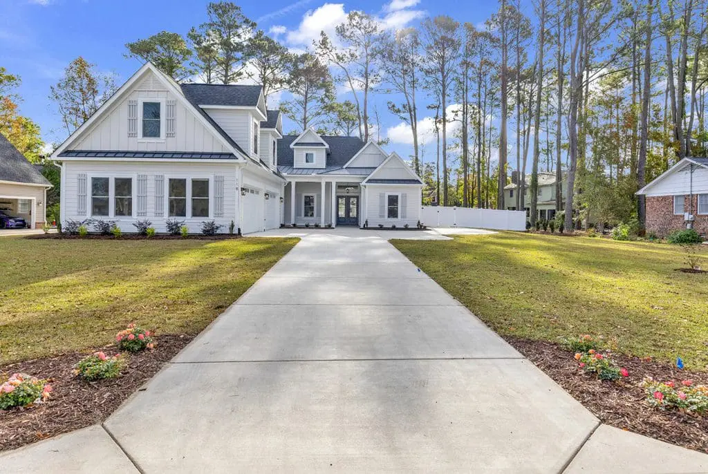 Green Lake Custom Home Exterior Front
