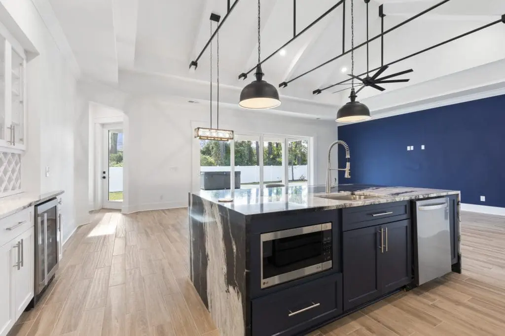 Green Lake Custom Home Kitchen