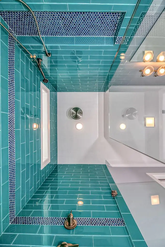 Seagrass Custom Home Shower