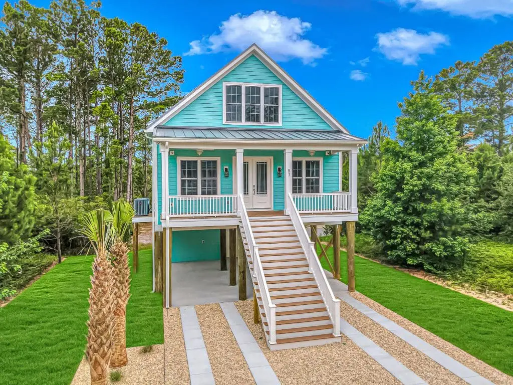 Seagrass Custom Home Exterior Front