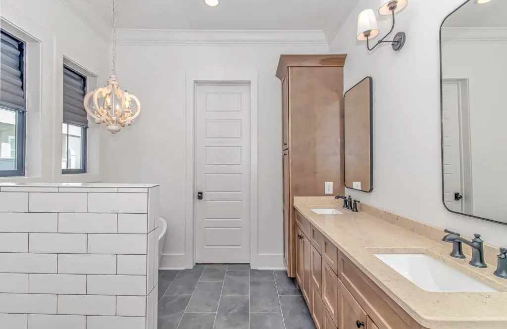 Atlantic Beach Custom Home Bathroom