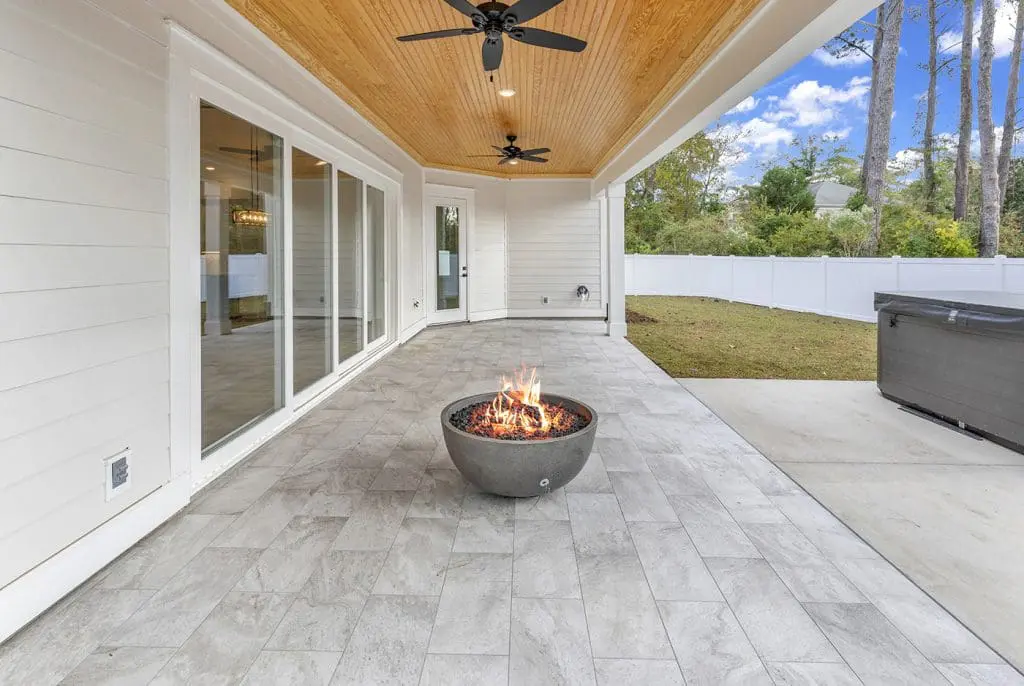 Green Lake Custom Home Exterior Rear