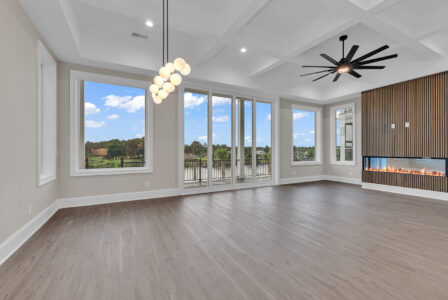 living room of W Palms 2 home by swift creek homes