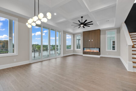 living room of W Palms 2 home by swift creek homes