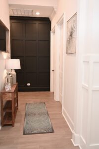 hallway of Isle of Palms 1 home by swift creek homes