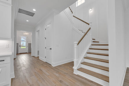 stairs of Isle of Palms 2 home by swift creek homes