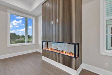 living room of W Palms 2 home by swift creek homes