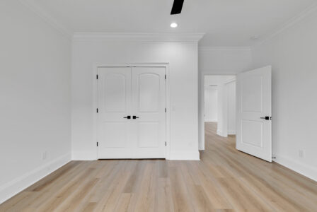 bedroom of Isle of Palms 2 home by swift creek homes