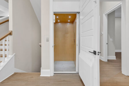 elevator of W Palms 2 home by swift creek homes