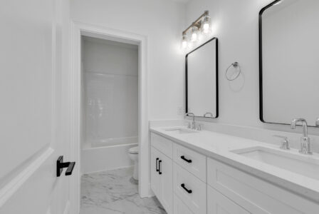 bathroom of Isle of Palms 2 home by swift creek homes