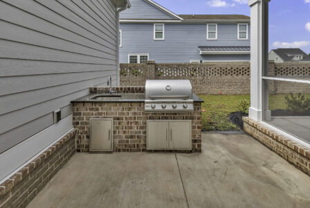 exterior porch of Isle of Palms 2 home by swift creek homes