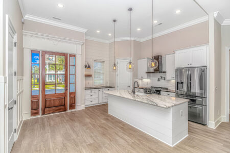 kitchen of Isle of Palms 1 home by swift creek homes