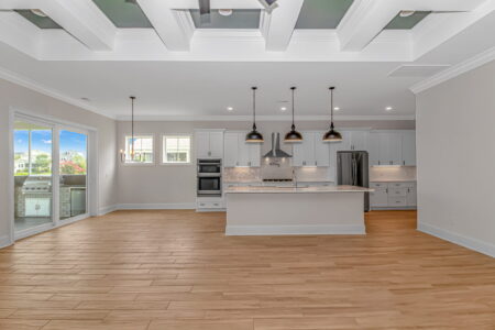 kitchen of Flowerdale home by swift creek homes