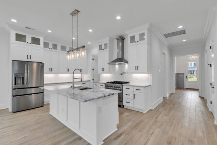 kitchen of Isle of Palms 2 home by swift creek homes