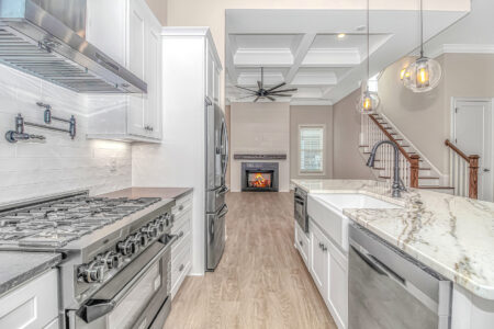 kitchen of Isle of Palms 1 home by swift creek homes