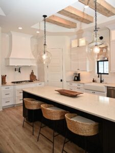 kitchen of Atlantic Beach home by swift creek homes