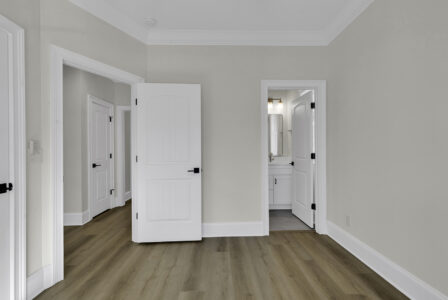 bedroom of Atlantic Beach 2 home by swift creek homes