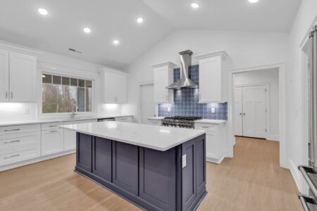 kitchen of Tidewater 1 home by swift creek homes