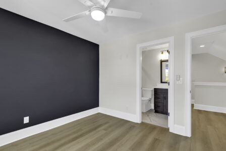 bedroom of Atlantic Beach 2 home by swift creek homes