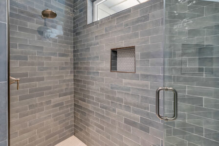 bathroom of Streater home by swift creek homes