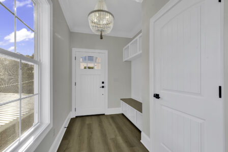 mudroom of Atlantic Beach 2 home by swift creek homes