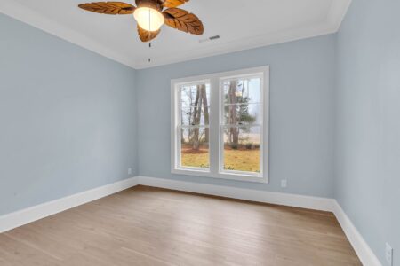 bedroom of Tidewater 1 home by swift creek homes