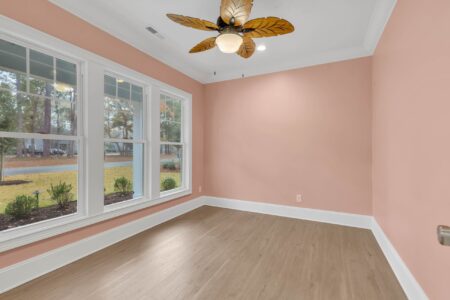 bedroom of Tidewater 1 home by swift creek homes