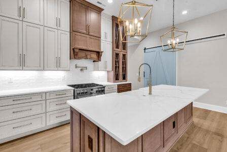 Modern kitchen layout showcasing how thoughtful planning helps avoid common home design mistakes.