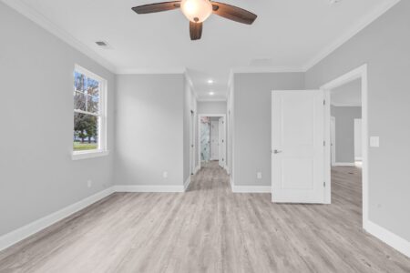 bedroom of Hagley home by swift creek homes