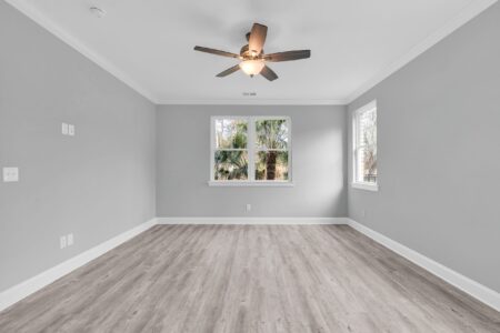 bedroom of Hagley home by swift creek homes
