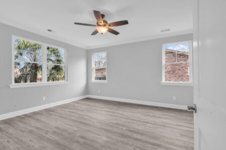 bedroom of Hagley home by swift creek homes