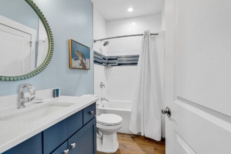 bathroom of S Ocean home by swift creek homes