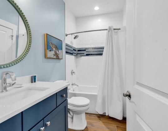 bathroom of S Ocean home by swift creek homes