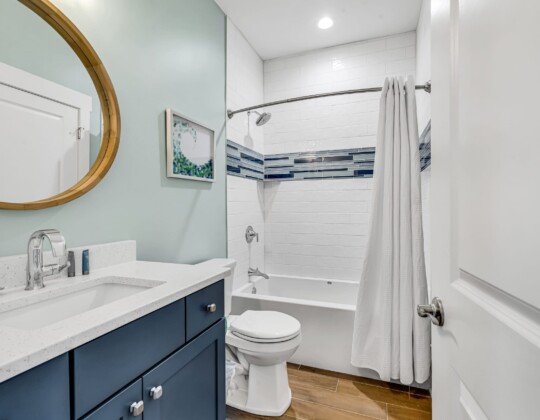 bathroom of S Ocean home by swift creek homes