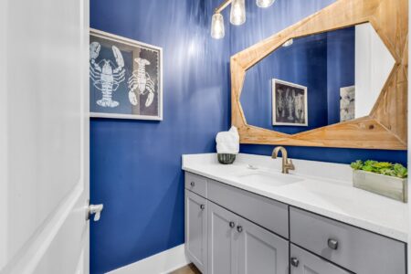 bathroom of S Ocean home by swift creek homes