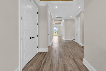 front entrance of Whispering Winds home