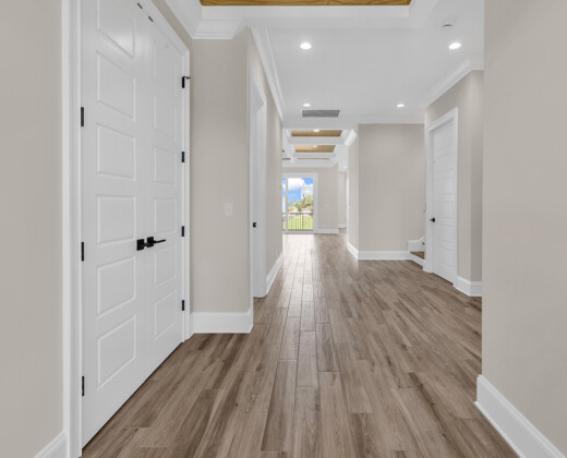 front entrance of Whispering Winds home