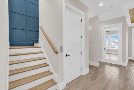 stairs and elevator of Whispering Winds home