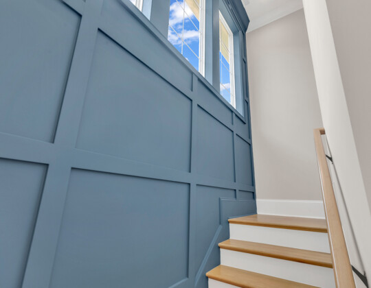 stairs of Whispering Winds home
