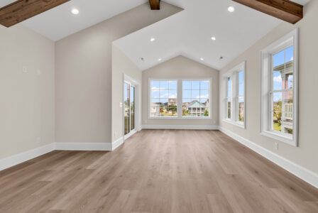 primary suite of Whispering Winds home