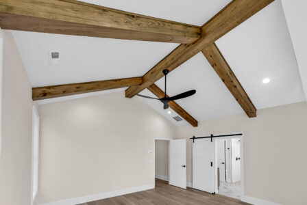 primary suite of Whispering Winds home