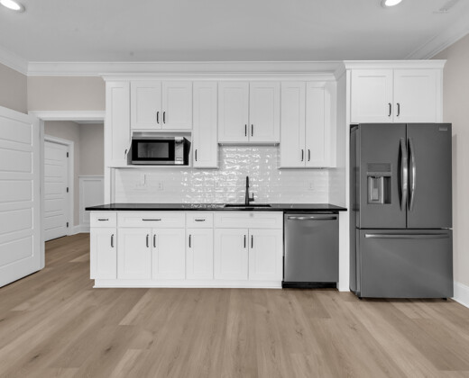 guest suite kitchenette of Whispering Winds home