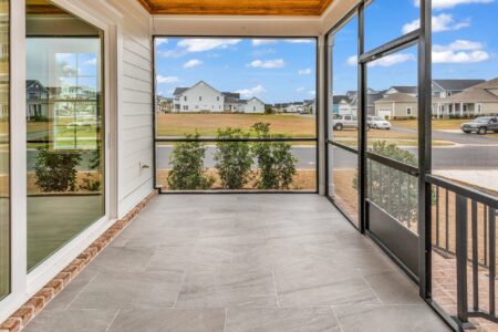 exterior porch of W Palm 1 home