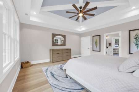 primary bedroom of tidewater 2 home