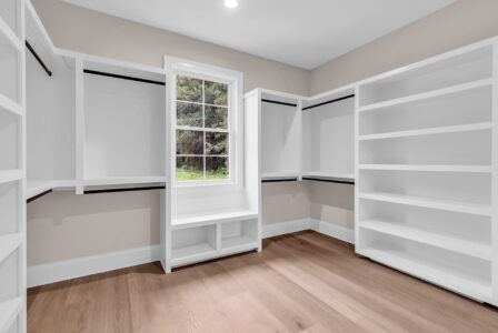 primary closet of tidewater 2 home