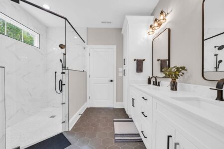 primary bathroom of tidewater 2 home