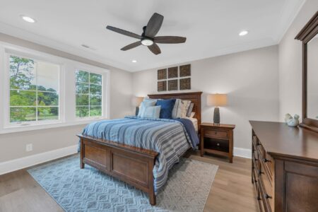 bedroom of tidewater 2 home