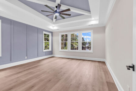 primary bedroom of tidewater 2 home