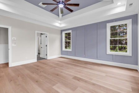 primary bedroom of tidewater 2 home