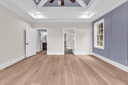 primary bedroom of tidewater 2 home